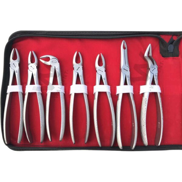 Waldent Extraction Forceps Kit Set of 14 (K1/7)