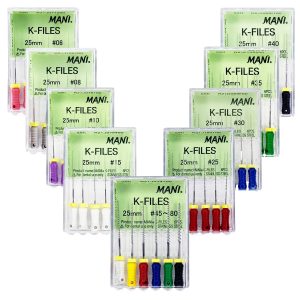 Mani K-Files 25mm - Dentalstall India
