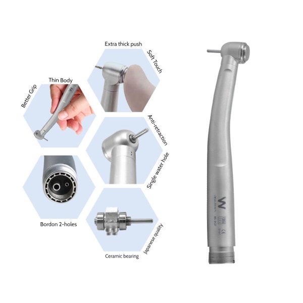 Waldent Eco Plus Airotor Handpiece And Cartridges - Dentalstall India