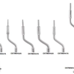 GDC Osteotome Concave Angulated Set Of 6 In Pouch (Ostmshsp6a) - Dentalstall India
