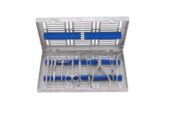 GDC Surgical Instruments S/10 With Cassette Instruments Kit - Dentalstall India