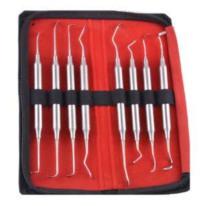 GDC Sinus Lifting Instrument Set Of 8 In Pouch (IMPSLP8) - Dentalstall India