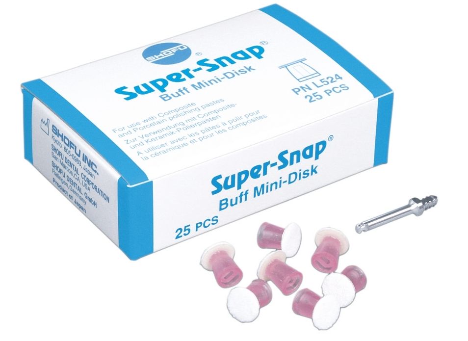 Shofu Super-Snap Buff Mini -Disk (PNL524) - Dentalstall India