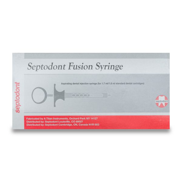Septodont Aspirating Syringe Fusion Titanium - Dentalstall India