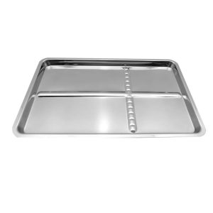 Life Steriware Stainless Steel Instrument Tray (24cm × 15cm) - Dentalstall India