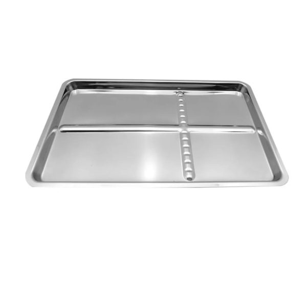 Life Steriware Stainless Steel Instrument Tray (24cm × 15cm) - Dentalstall India