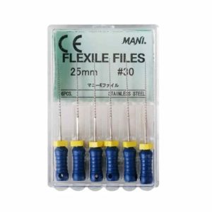 Mani Flexile Files 25mm - Dentalstall India