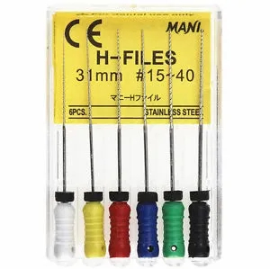 Mani H-Files 31mm - Dentalstall India