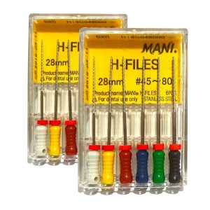 Mani H-Files 28mm - Dentalstall India