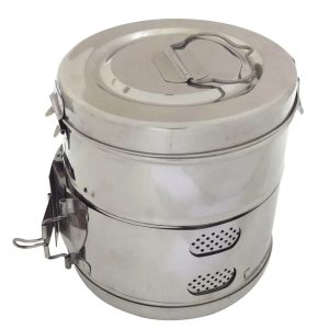Unident Stainless Steel Autoclave Drum - Dentalstall India