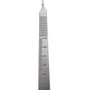 GDC Scalpel Handle With Scale - No. 3 (12.5cm) (10-130-03e) - Dentalstall India