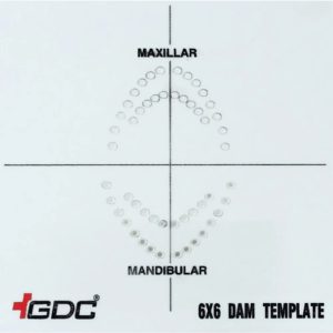 GDC Template 6x6 (Rdt6x6) - Dentalstall India