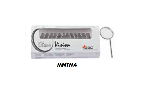 GDC Mouth Mirror Tops Magnified Pack Of 12 - 4 (Mmtm4) - Dentalstall India