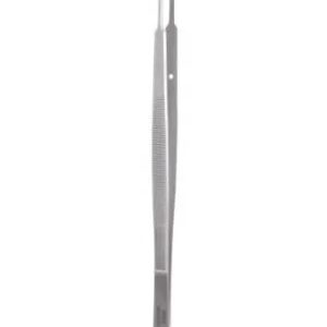 GDC Micro Tissue Forceps Gerald - Straight - 1x2 (18cm) (TPG3) - Dentalstall India