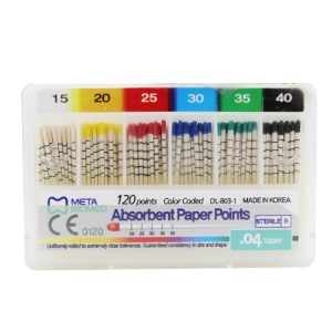 Meta Absorbent Paper Points - 4% - Dentalstall India