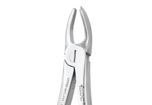 GDC Extraction Forceps Upper Molar Left Ergonomic (FX18E) - Dentalstall India