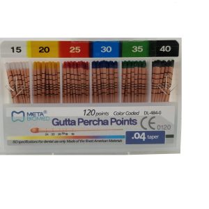 Meta Gutta Percha Points Special Taper - 4% - Dentalstall India