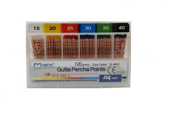 Meta Gutta Percha Points Special Taper - 4% - Dentalstall India