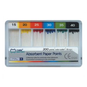 Meta Absorbent Paper Points - 2% - Dentalstall India