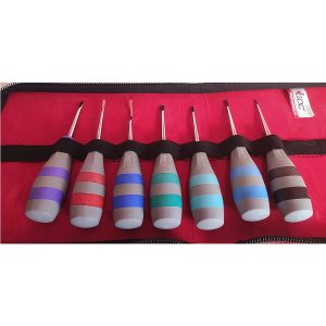 GDC Luxatip Set Of 7 With Pouch (LSP7) - Dentalstall India