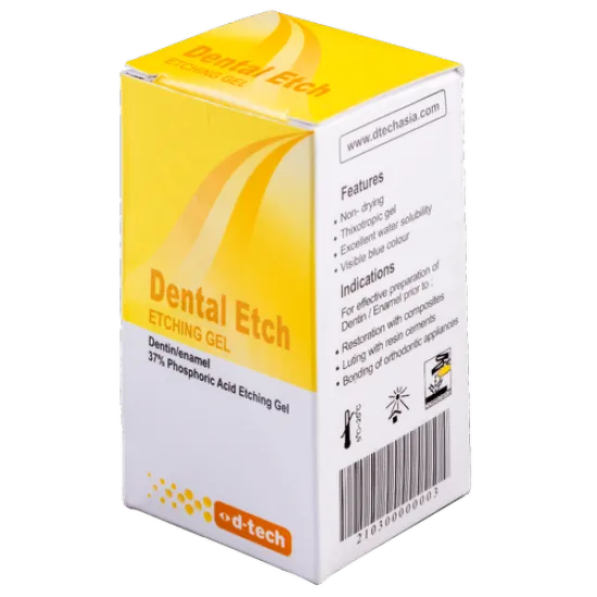 D-Tech Dental Etch Etching Gel (Dropper Pack)