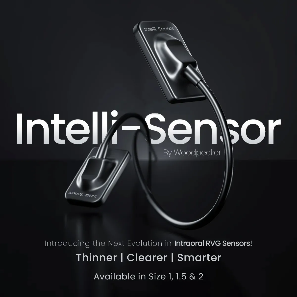 Woodpecker Intelli-Sensor RVG Size - 1.5 (Compatible With Windows only) - Dentalstall India Woodpecker Intelli-Sensor RVG Size - 1.5 (Compatible With Windows only) - Dentalstall India