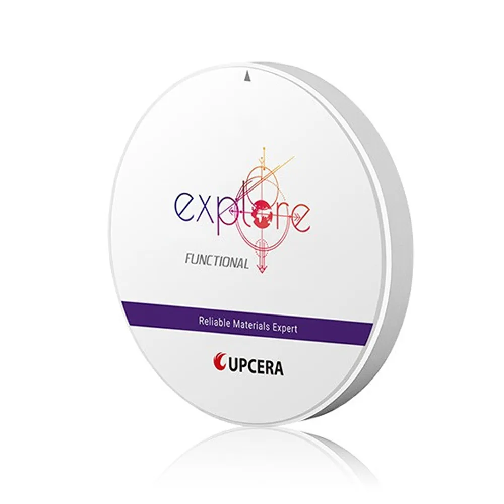 Upcera Dental Zirconia Blanks Explore Functional (Shade A3) - Dentalstall India Upcera Dental Zirconia Blanks Explore Functional (Shade A3) - Dentalstall India