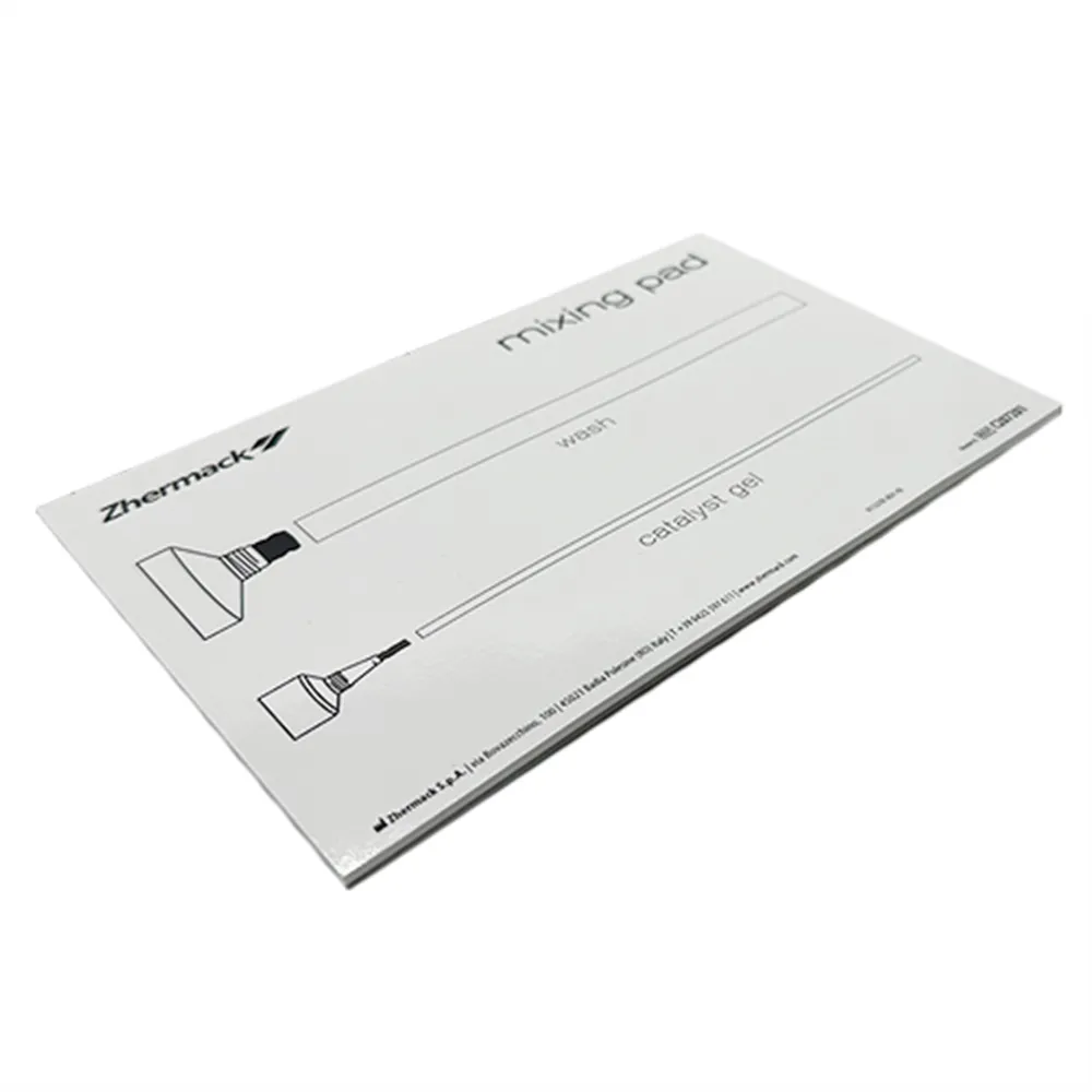 Zhermack Mixing Pad For Light Body Tubes - Dentalstall India Zhermack Mixing Pad For Light Body Tubes - Dentalstall India