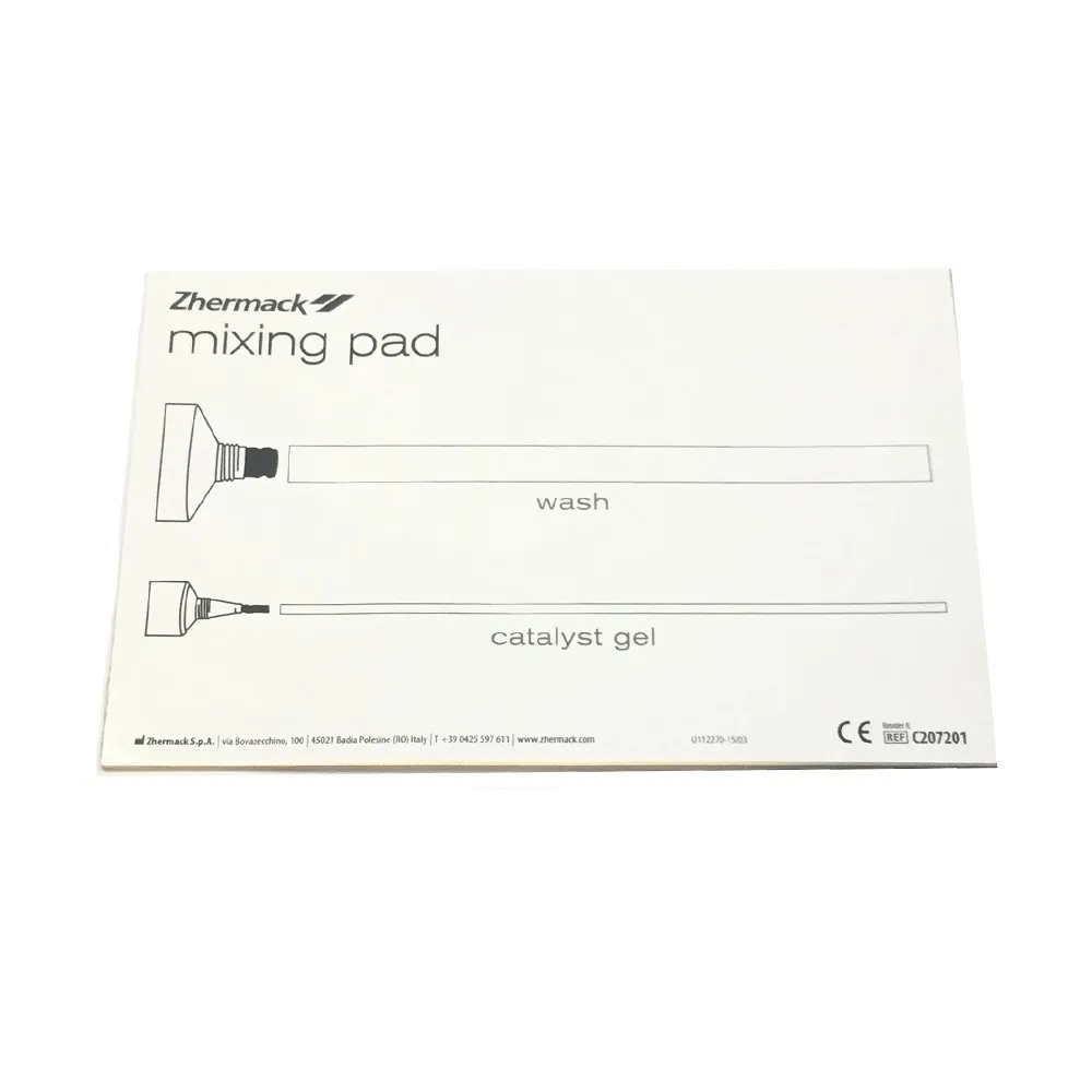Zhermack Mixing Pad For Light Body Tubes - Dentalstall India Zhermack Mixing Pad For Light Body Tubes - Dentalstall India