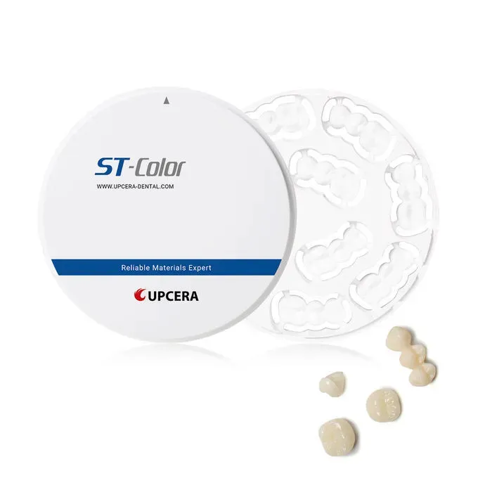 Upcera Dental Zirconia Blanks ST Pre-Shaded/ ST Color (B1 Shade) - Dentalstall India Upcera Dental Zirconia Blanks ST Pre-Shaded/ ST Color (B1 Shade) - Dentalstall India