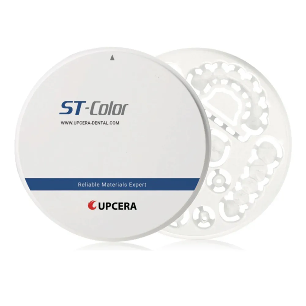Upcera Dental Zirconia Blanks ST Pre-Shaded/ ST Color (B1 Shade) - Dentalstall India Upcera Dental Zirconia Blanks ST Pre-Shaded/ ST Color (B1 Shade) - Dentalstall India