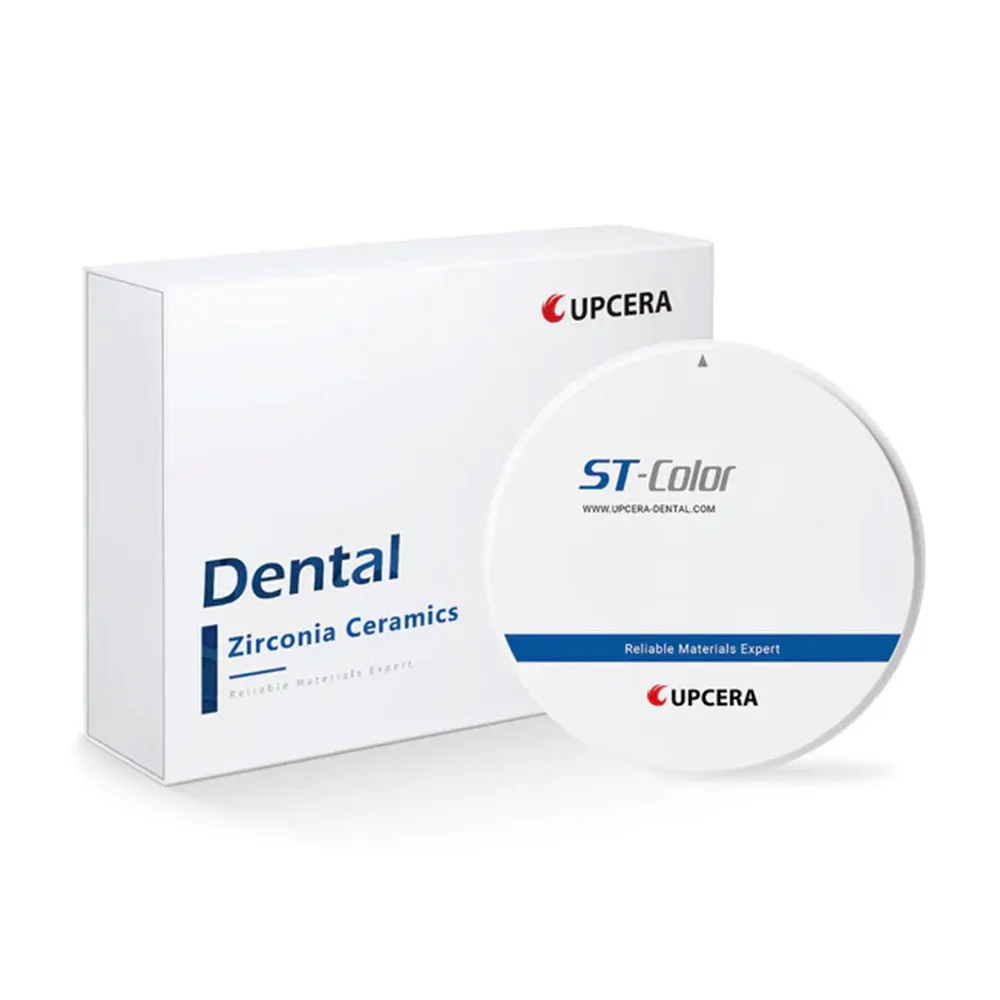 Upcera Dental Zirconia Blanks ST Pre-Shaded/ ST Color (B1 Shade) - Dentalstall India Upcera Dental Zirconia Blanks ST Pre-Shaded/ ST Color (B1 Shade) - Dentalstall India