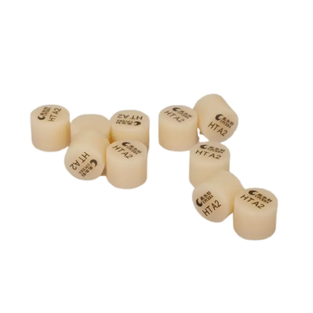 Upcera UP Press Lithium Disilicate Glass Ceramic Ingots - A2 Shade HT D13-10mm - Dentalstall India Upcera UP Press Lithium Disilicate Glass Ceramic Ingots - A2 Shade HT D13-10mm - Dentalstall India