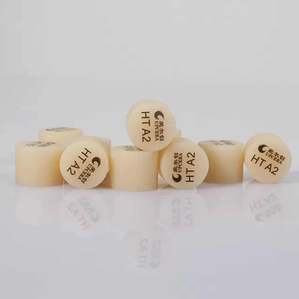 Upcera UP Press Lithium Disilicate Glass Ceramic Ingots - A2 Shade HT D13-10mm - Dentalstall India Upcera UP Press Lithium Disilicate Glass Ceramic Ingots - A2 Shade HT D13-10mm - Dentalstall India