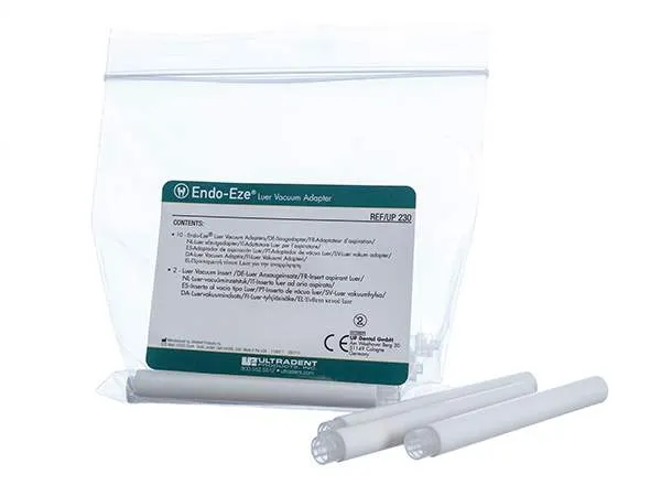 Ultradent Luer Vacuum Adapters 10 Pk (230) - Dentalstall India Ultradent Luer Vacuum Adapters 10 Pk (230) - Dentalstall India