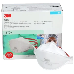 3M Aura 1870+ N95 Particulate Respirator and Surgical Mask - Dentalstall India 3M Aura 1870+ N95 Particulate Respirator and Surgical Mask - Dentalstall India