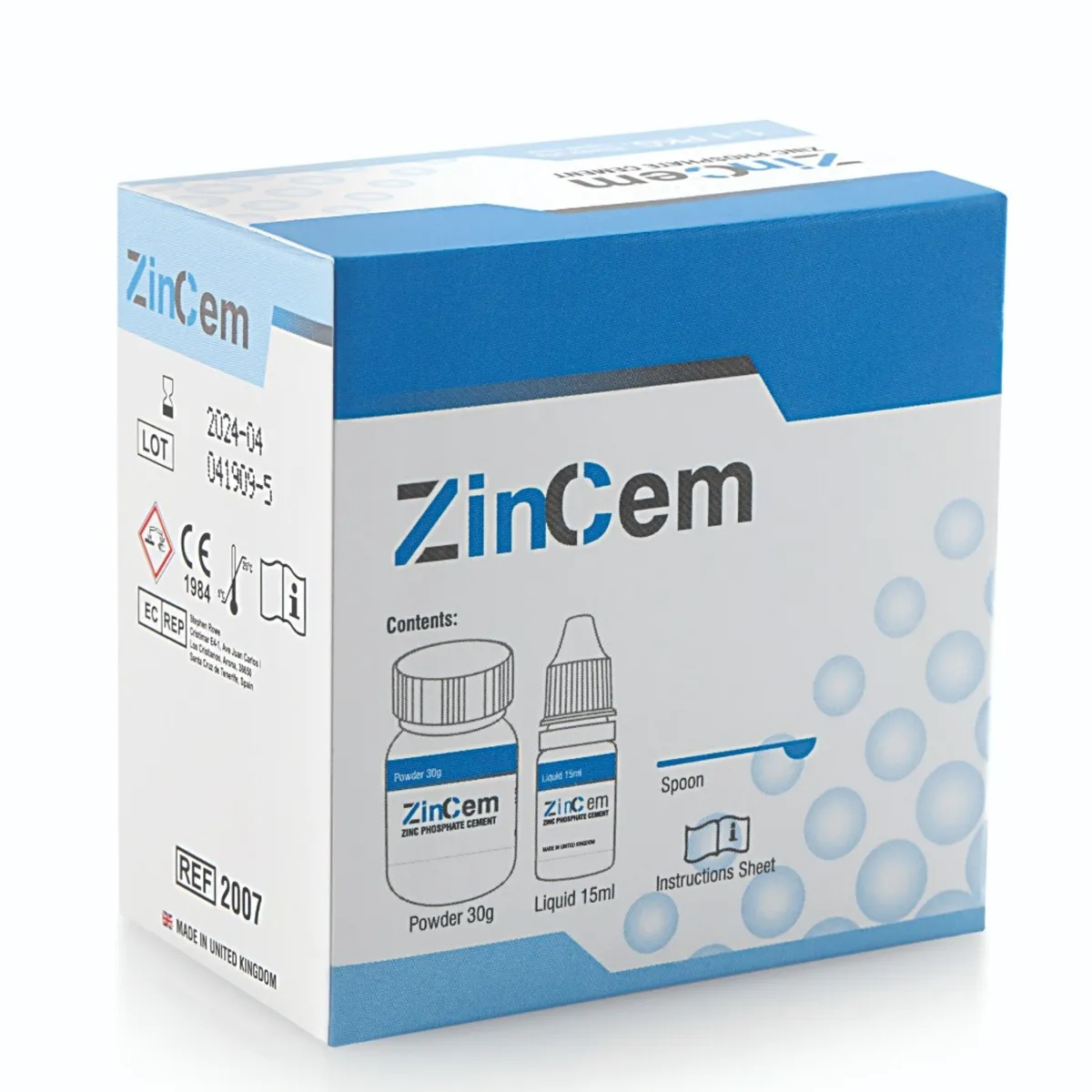 Medicept Zincem Zinc Phosphate Cement - Dentalstall India Medicept Zincem Zinc Phosphate Cement - Dentalstall India