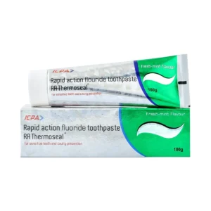 ICPA RA Thermoseal Rapid Action Fluoride Toothpaste - Dentalstall India ICPA RA Thermoseal Rapid Action Fluoride Toothpaste - Dentalstall India