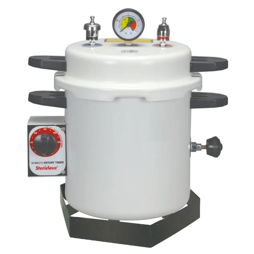 Life Steriware Dental Autoclave With Rotary Timer in Epoxy Finish - Dentalstall India Life Steriware Dental Autoclave With Rotary Timer in Epoxy Finish - Dentalstall India