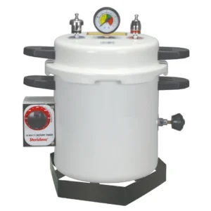 Life Steriware Dental Autoclave With Rotary Timer in Epoxy Finish - Dentalstall India Life Steriware Dental Autoclave With Rotary Timer in Epoxy Finish - Dentalstall India