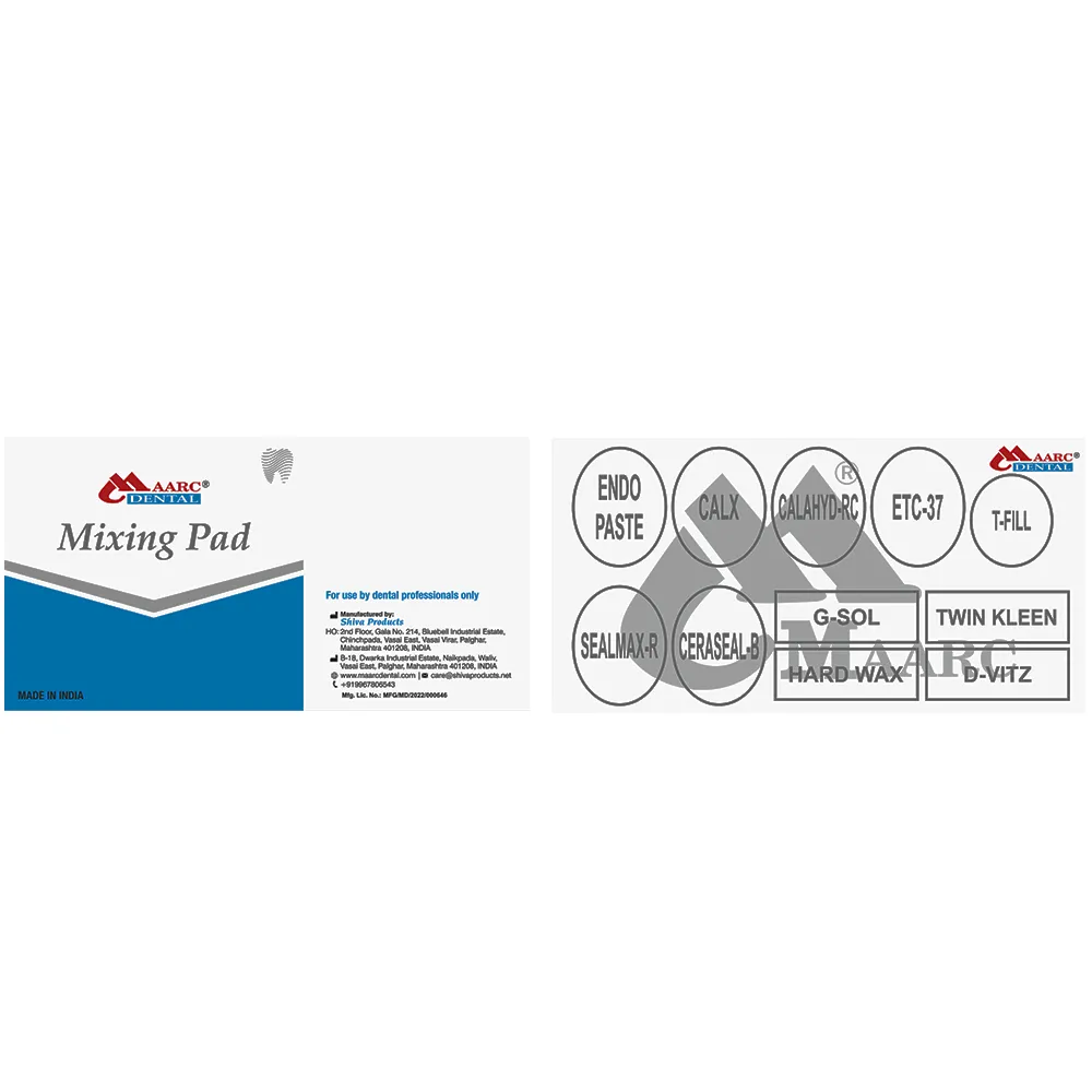 Maarc Mixing Pads - Dentalstall India Maarc Mixing Pads - Dentalstall India