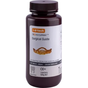 D-Tech 3D Accuprint Surgical Guide Dental 3D Printing Resin - Dentalstall India D-Tech 3D Accuprint Surgical Guide Dental 3D Printing Resin - Dentalstall India
