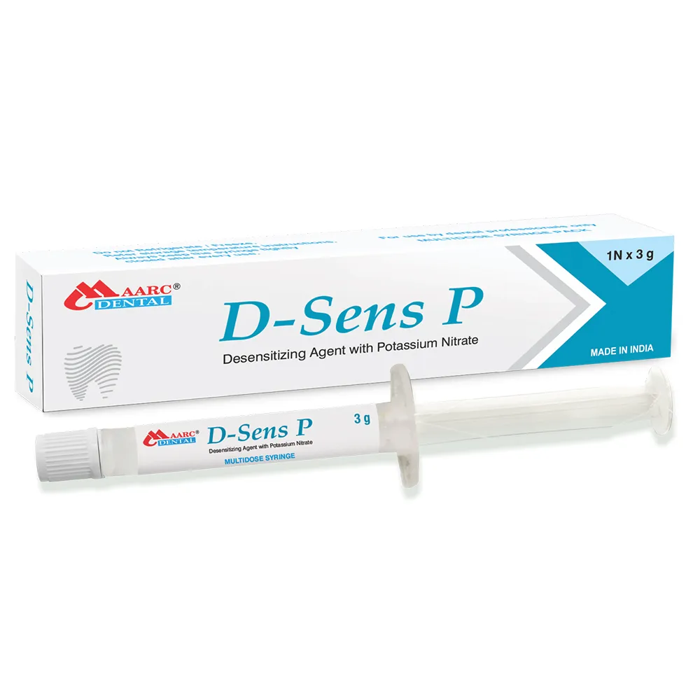 Maarc D Sens P (Desensitizing Agent with Potassium Nitrate) - Dentalstall India Maarc D Sens P (Desensitizing Agent with Potassium Nitrate) - Dentalstall India