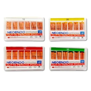 Neoendo Gutta Percha Points 6% (Length Marked) - Dentalstall India Neoendo Gutta Percha Points 6% (Length Marked) - Dentalstall India