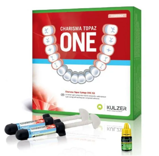 Kulzer Charisma Topaz One Shade Resin Based Restorative Composite Kit - Dentalstall India Kulzer Charisma Topaz One Shade Resin Based Restorative Composite Kit - Dentalstall India