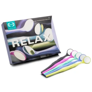 Hahnenkratt Relax FS Rhodium Mouth Mirror #5 Assorted Pack Of 10 (7110) - Dentalstall India Hahnenkratt Relax FS Rhodium Mouth Mirror #5 Assorted Pack Of 10 (7110) - Dentalstall India
