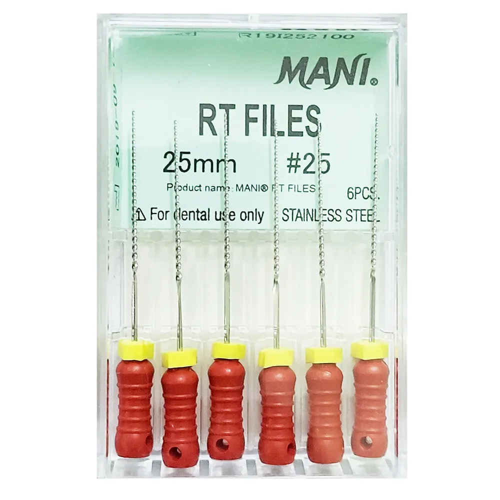 Mani RT Files 25mm - Dentalstall India Mani RT Files 25mm - Dentalstall India