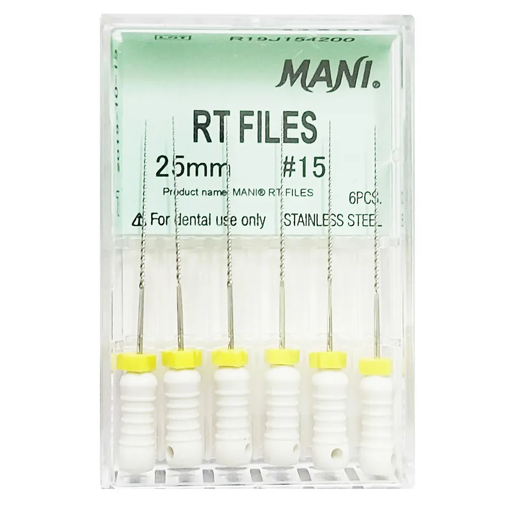 Mani RT Files 25mm - Dentalstall India Mani RT Files 25mm - Dentalstall India