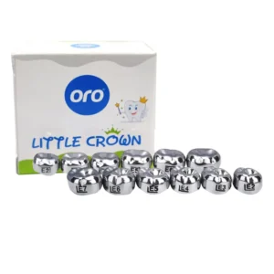 Oro SS Little Crown Primary Molar - E (2nd Molar) - Dentalstall India Oro SS Little Crown Primary Molar - E (2nd Molar) - Dentalstall India