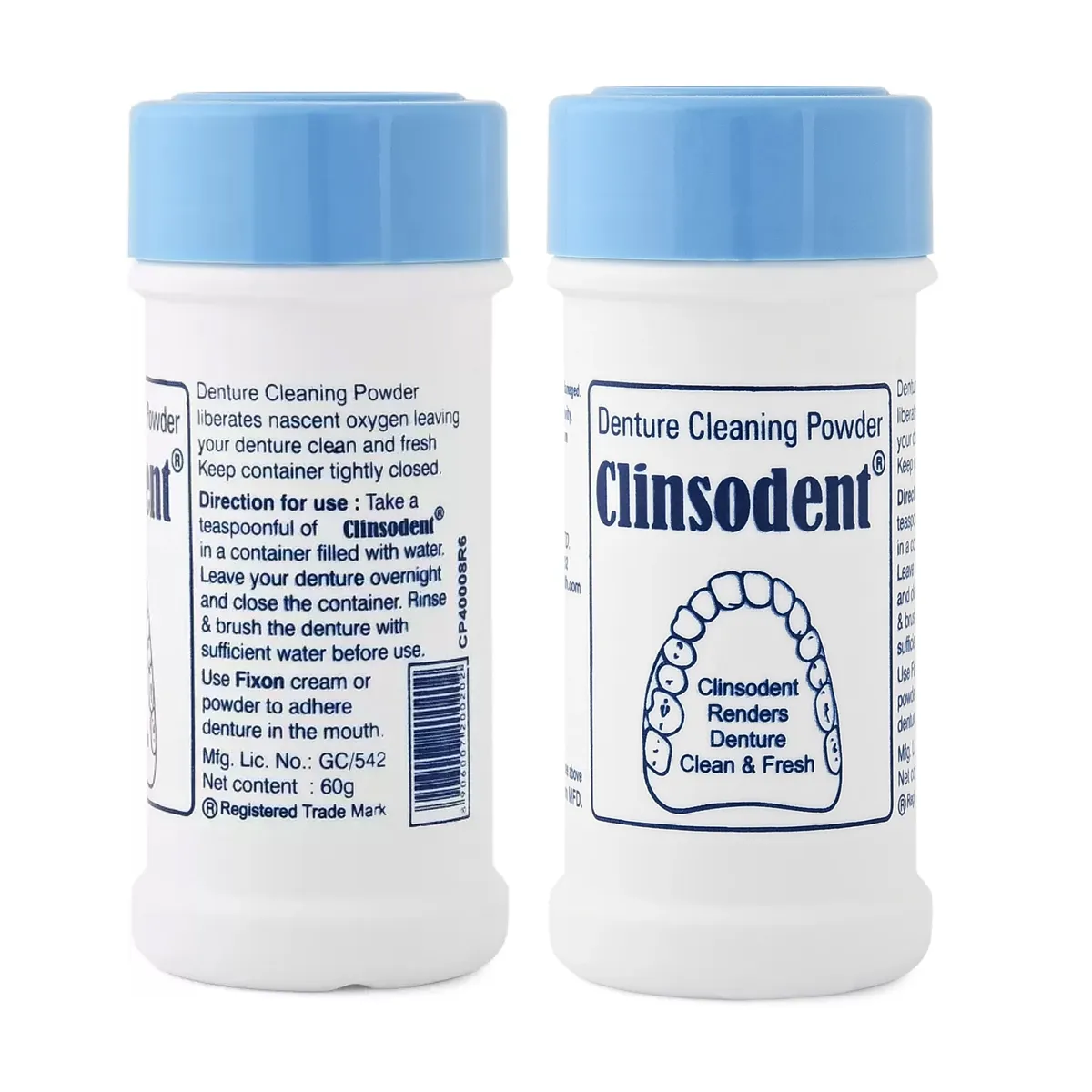 ICPA Clinsodent Denture Cleaning Powder - Dentalstall India ICPA Clinsodent Denture Cleaning Powder - Dentalstall India